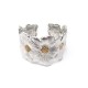 NEUF BRACELET BUCCELLATI GARDIENA MOYEN ARGENT VERMEIL 