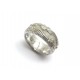 BAGUE DAVID YURMAN ARGENT 