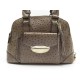 SAC A MAIN LANCEL ADJANI GM EN CUIR FACON AUTRUCHE TAUPE HAND BAG PURSE 1250€