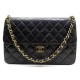 VINTAGE SAC CHANEL TIMELESS CUIR NOIR 