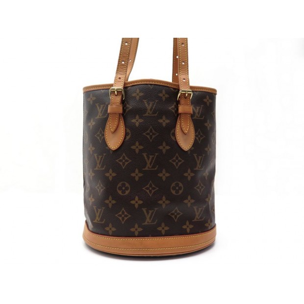 SAC A MAIN LOUIS VUITTON BUCKET PM MONOGRAM 