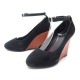 CHAUSSURES CELINE ESCARPINS COMPENSEES DAIM 