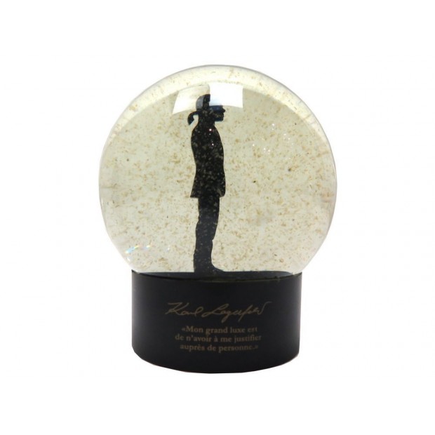 COLLECTOR BOULE A NEIGE KARL LAGERFELD X SEPHORA NEW SNOW BALL SCHNEEKUGEL