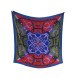 NEUF FOULARD CHALE HERMES EPERON D'OR CARRE EN CACHEMIRE & SOIE SCARF SHAWL 945