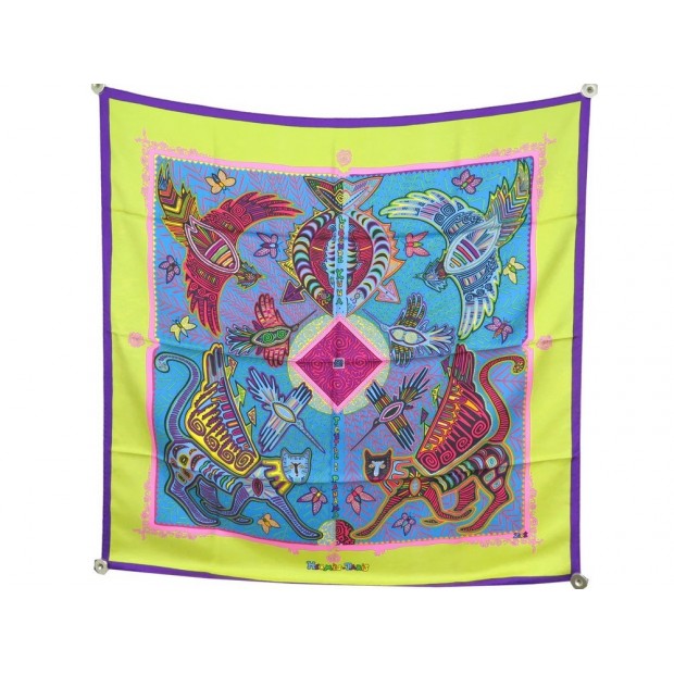 FOULARD HERMES LEGENDE KUNA PEUPLE DE PANAMA