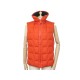 BLOUSON SANS MANCHES HERMES ORANGE 