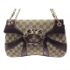 SAC A MAIN GUCCI 135963 TOM FORD DRAGON EDITION LIMITEE TOILE CUIR VIOLET 1240