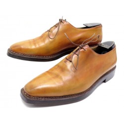 CHAUSSURES BERLUTI ALESSANDRO 9.5 43.5 RICHELIEU GOLD EMBAUCHOIRS SHOES 1670€