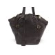 SAC A MAIN YVES SAINT LAURENT DOWNTOWN EN CUIR MARRON BROWN HAND BAG PURSE 1775