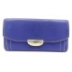 PORTEFEUILLE LANCEL ADJANI CUIR GRAINE VIOLET 