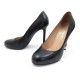 CHAUSSURES CHANEL G31297 ESCARPINS EN CUIR NOIRT37 BLACK LEATHER PUMP SHOES 690