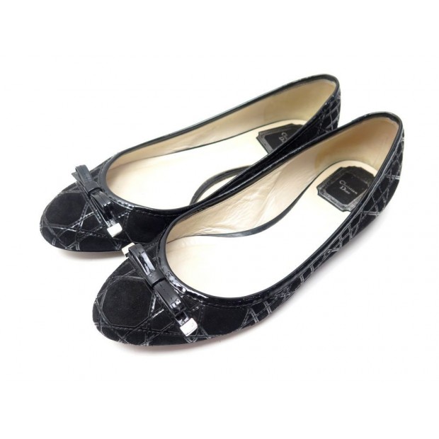 chaussures christian dior miss dior ballerines 38.5