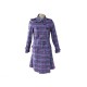 VESTE BURBERRY TRENCH SOIE & POLYESTER EFFET FROISSE 38 M TARTAN VIOLET 2290€