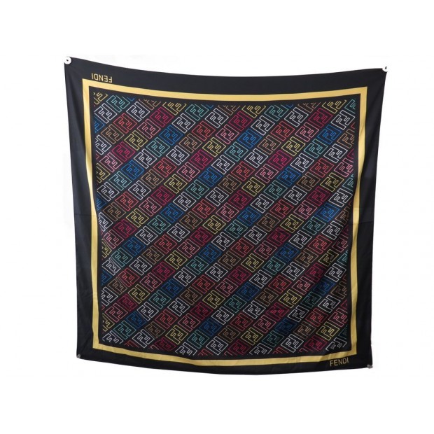 foulard fendi etole monogramme f 130cm en