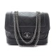 NEUF SAC A MAIN CHANEL TIMELESS SQUARE BANDOULIERE CUIR PERFORE NOIR BAG 4350€