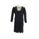 ROBE MANCHES LONGUES SONIA RYKIEL SYNTHETIQUE NOIR TAILLE 40 M BLACK DRESS 690