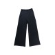 PANTALON YVES SAINT LAURENT TAILLE 40 S EN SOIE NOIR BLACK SILK TROUSERS 990€