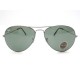 NEUF LUNETTES DE SOLEIL RAY BAN AVIATOR PILOTE 6214 BAUSCH LOMB LARGE ACIER 159€