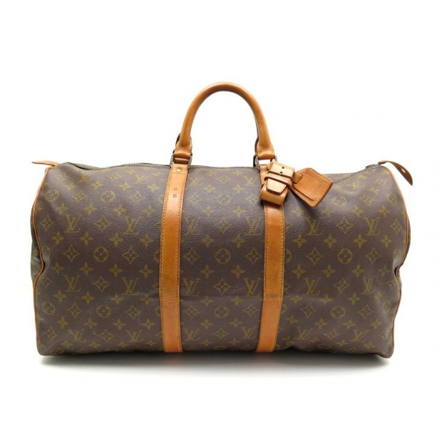 SAC LOUIS VUITTON KEEPALL 50 TOILE MONOGRAM 