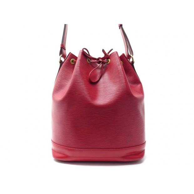 SAC A MAIN LOUIS VUITTON NOE GM CUIR EPI ROUGE RED LEATHER PURSE HAND BAG 1640€