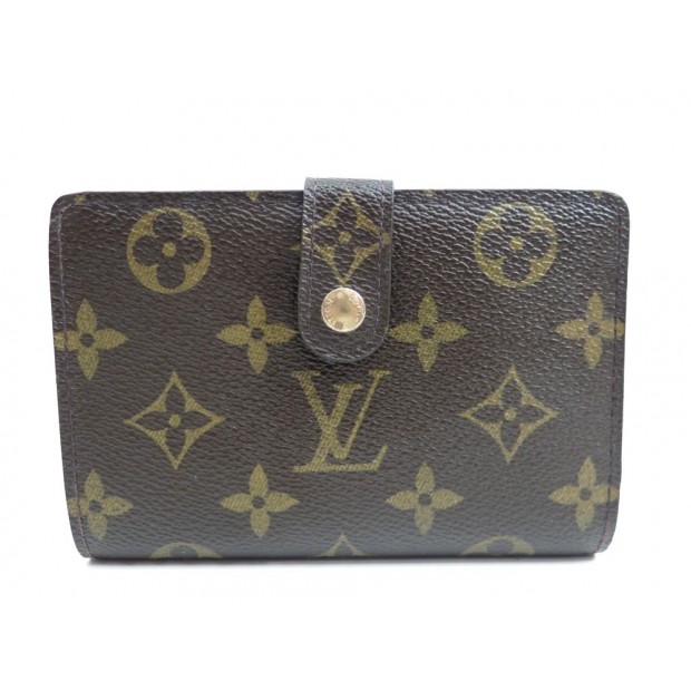 PORTEFEUILLE LOUIS VUITTON VIENNOIS EN TOILE MONOGRAM LV MONNAIE BILLFOLD 510€