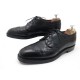 CHAUSSURES CHURCH'S GRAFTON DERBY 9F 43 CUIR NOIR BOUT FLEURI BLACK SHOES 690€