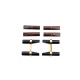 BOUTONS DE MANCHETTE CARTIER SANTOS DAILY MOOD EN OR JAUNE GOLD CUFFLINKS 2280€