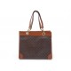 VINTAGE SAC A MAIN CELINE 25 CM EN TOILE MONOGRAMMEE MARRON BROWN CANVAS PURSE