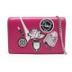 NEUF SAC A MAIN DIORMAMA PORTEFEUILLE A CHAINE FUSHIA PATCH CHAIN WALLET 1460