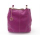 NEUF SAC A MAIN LANCEL FRENCH FLAIR A04827 CUIR GRAINE VOILET PURPLE PURSE 695€