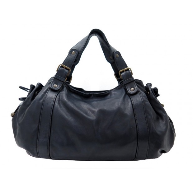 SAC A MAIN GERARD DAREL 24H CUIR NOIR 40 CM 