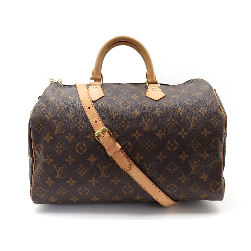 Louis Vuitton Monogram Canvas Speedy Bandouliere 35 M41111