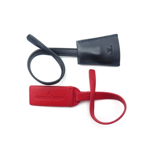 NEUF LOT PORTE ETIQUETTE + CLOCHETTE PORTE CLE MONTRE JAEGER LECOULTRE KEY RING