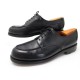 CHAUSSURES JM WESTON 641 DERBY GOLF 11C 45 EN CUIR NOIR + EMBAUCHOIRS SHOES 795€