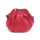 NEUF SAC A MAIN LANCEL GOUSSET EN CUIR ROUGE BANDOULIERE RED LEATHER PURSE 395