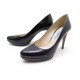 CHAUSSURES PRADA ESCARPINS EN CUIR SAFFIANO NOIR 38 IT 39 FR COURT SHOES 530€