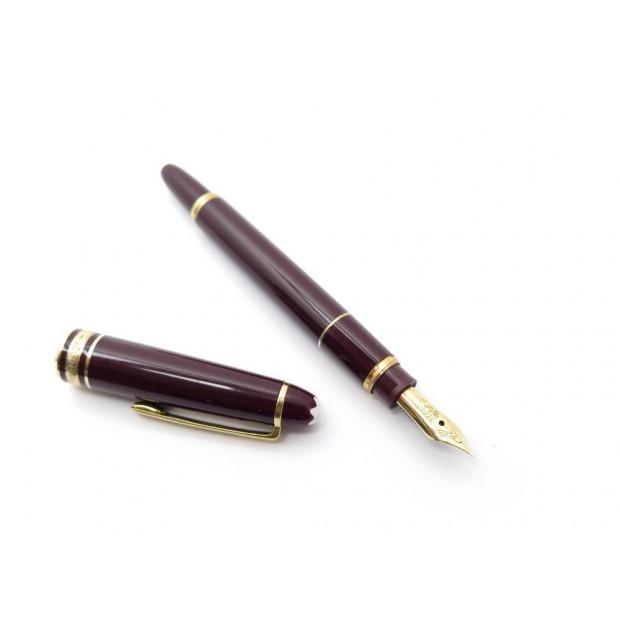 STYLO PLUME MONTBLANC MEISTERSTUCK MOZART EN RESINE BORDEAUX FOUNTAIN PEN 460