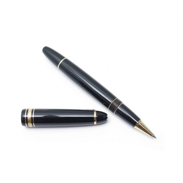 STYLO ROLLER MONTBLANC MEISTERSTUCK 146 LE GRAND PIX RESINE NOIR ROLLER PEN 475