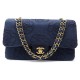 SAC A MAIN CHANEL TIMELESS CAMELIA BANDOULIERE EN DENIM BLEU DORE HAND BAG 4800€