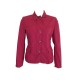 IMPERMEABLE LORO PIANA ROUGE TAILLE 40 M BLOUSON EN TOILE RAINCOAT JACKET 1450