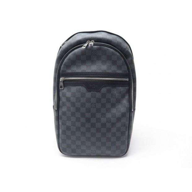 SAC A DOS LOUIS VUITTON MICHAEL TOILE DAMIER GRAPHITE N58024 GREY BACKPACK 1750€