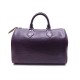 SAC A MAIN LOUIS VUITTON SPEEDY EN CUIR EPI VIOLET PURPLE LEATHER PURSE 1480