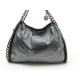 SAC A MAIN STELLA MCCARTNEY FALABELLA STUD ARGENTE & NOIR SILVER HAND BAG 1260