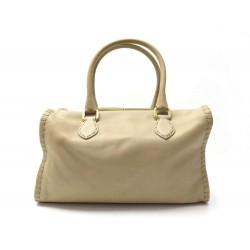 NEUF SAC A MAIN FENDI SELLERIA FIRENZE 8BN218 CUIR BEIGE LEATHER HAND BAG 2000€