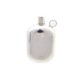 FLASQUE A PARFUM HERMES 20 GR EN ARGENT MASSIF 925 SILVER PERFUME FLASK