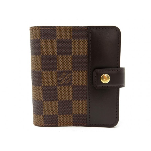 NEUF PORTEFEUILLE LOUIS VUITTON VIENNOIS DAMIER EBENE 