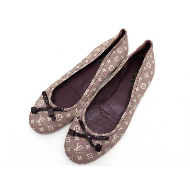 BALLERINES LOUIS VUITTON TOILE MONOGRAMME 