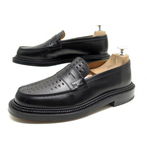 NEUF CHAUSSURES JM WESTON MOCASSINS 180 TRIPLE SEMELLE ¨PERFORE 8D 42 SHOES 850€