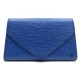 POCHETTE LOUIS VUITTON CUIR EPI BLEU 