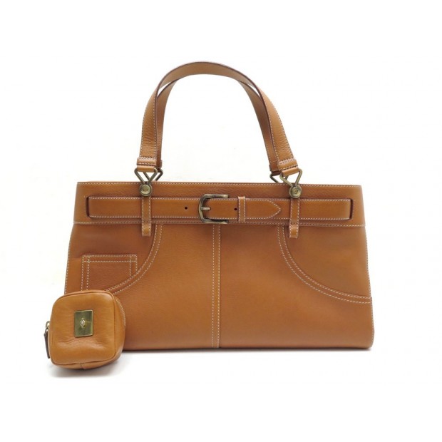 SAC DIOR CUIR CAMEL